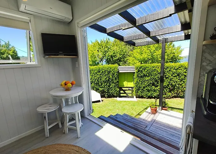 아파트 Tiny Tranquility At Tarawera Retreat 로토루아